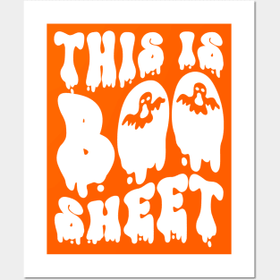This Is Boo Sheet Posters and Art